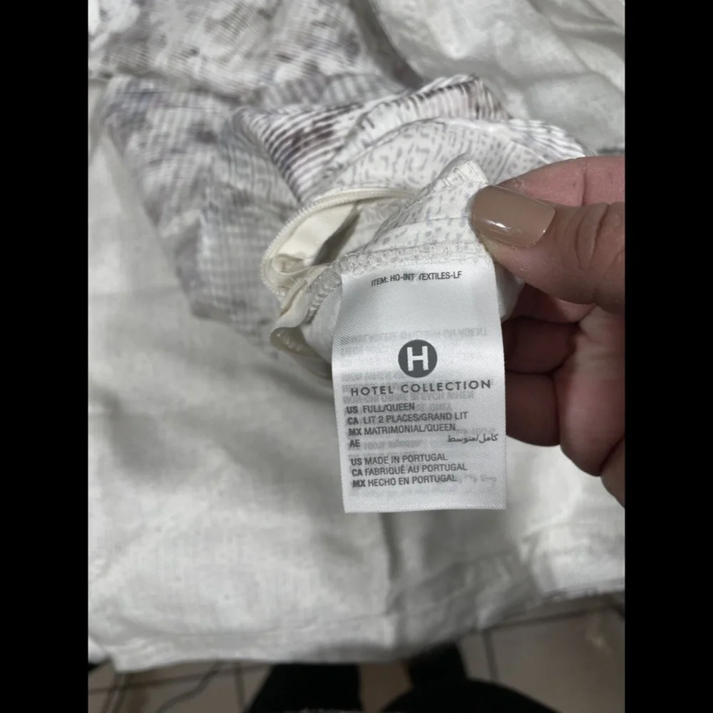 NEW‎ Hotel Collection Impressions Full/Queen Duvet